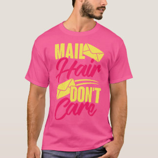メール髪を使用しないe郵便局員ポストウーマンギフト tシャツ