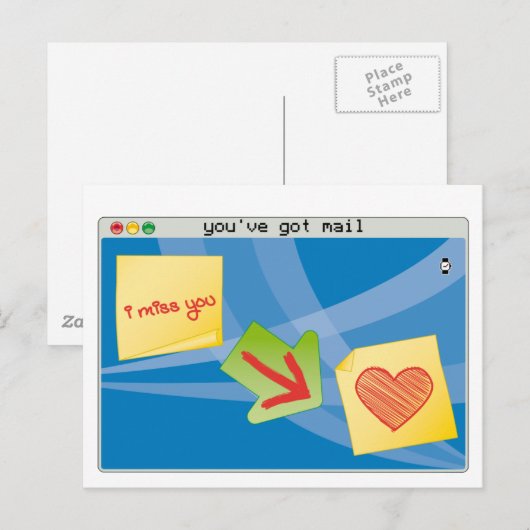 メール ポストカード (正面/裏面)
