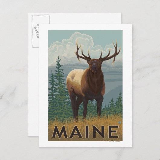 メーンエルクシーン ポストカード (正面/裏面)