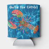 メーンカラフルレッドロブスタークーラーボックス 缶クーラー (裏面)