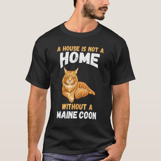 メーンクーンオーナー Tシャツ (正面)