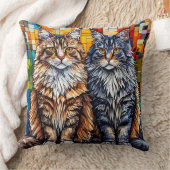 メーンクーンキャッツ クッション (ブランケット)