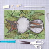 メーンクーンキャットアイビーリーンカリコ 薄葉紙 (クラフト)