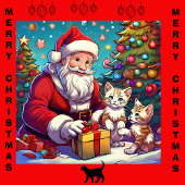 メーンクーンキャットウィズ赤白青オーラアンドスターズ ボーンチャイナマグカップ