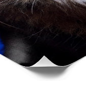 メーンクーンキャットウィズ赤白青オーラアンドスターズ ポスター (コーナー)