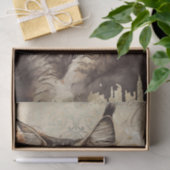 メーンクーンキャットウォーターの色 薄葉紙 (ギフト)