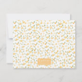 メーンクーンキャットステーショパーソナライズされたナリー ノートカード (裏面)