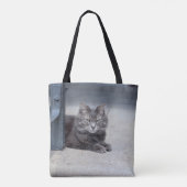 メーンクーンキャット トートバッグ (裏面)