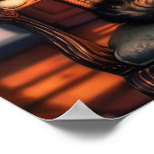 メーンクーンキャット ポスター (角)