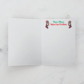 メーンクーンクリスマスストッキング シーズンカード (内部)