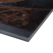 メーンクーンスノースイスレイクリスマスデコール カッティングボード (角)