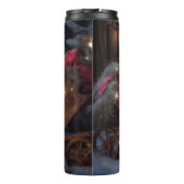 メーンクーンスノースイスレイクリスマスデコール タンブラー (裏面)