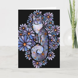 メーンクーンリーンカリコキャットパープル カード