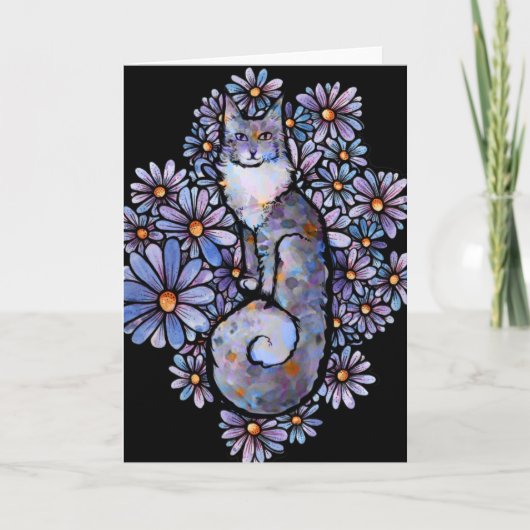 メーンクーンリーンカリコキャットパープル カード (正面)