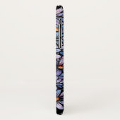 メーンクーンリーンカリコキャットパープル Case-Mate iPhoneケース (裏面/左)