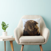 メーンクーンロングヘアタブビーキャット クッション (椅子)