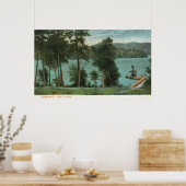 メーンシーニックビューオブケネバゴレイク ポスター (キッチン)