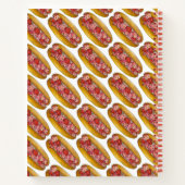 メーンシーフードグルメロブスター転がサンドイッチ ノートブック (裏面)