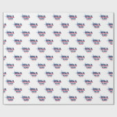 メーンスターズアンドストライプズ州 ラッピングペーパー (フラット)