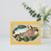 メーンセントアズベリーパークニュージャージーヴィンテージ ポストカード (スタンド正面)