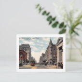 メーンセントダラス、テキサス州ヴィンテージ ポストカード (スタンド正面)