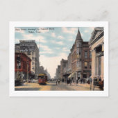 メーンセントダラス、テキサス州ヴィンテージ ポストカード (正面)