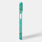メーンディグリーンフローラアート、無限の輝き Case-Mate iPhoneケース (裏面 / 右)