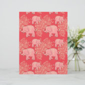 メーンディ象スクラップブック紙8.5 x 11 (スタンド正面)