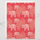 メーンディ象スクラップブック紙8.5 x 11 (正面/裏面)