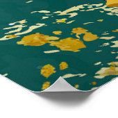 メーンディ・サンゲエグリーンと踊りカップル歓迎 ポスター (角)