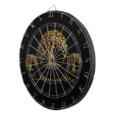 メーンディ・ツリー・オブ・ライフ(Henna) ダーツボード (正面右)