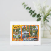 メーンバー・ハーバーからの挨拶! ポストカード (スタンド正面)