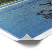 メーンビューオブホテルカターディン山とダイシーポンズ ポスター (角)