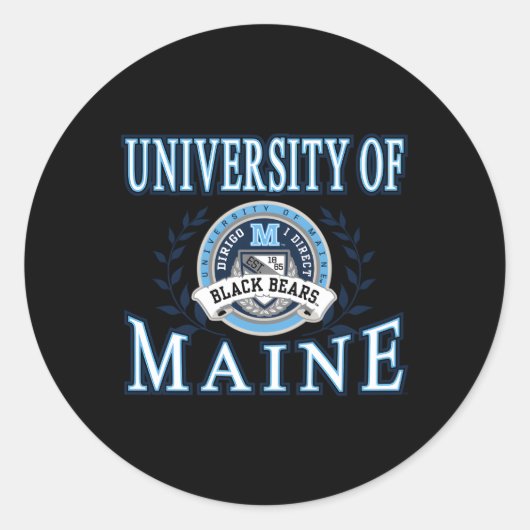 メーンブラックベアーズローレル ラウンドシール (正面)