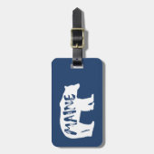 メーンベア ラゲッジタグ (正面縦)