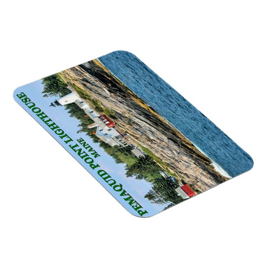 メーンマグネットのペマキッドポイントライトハウス マグネット (右側)