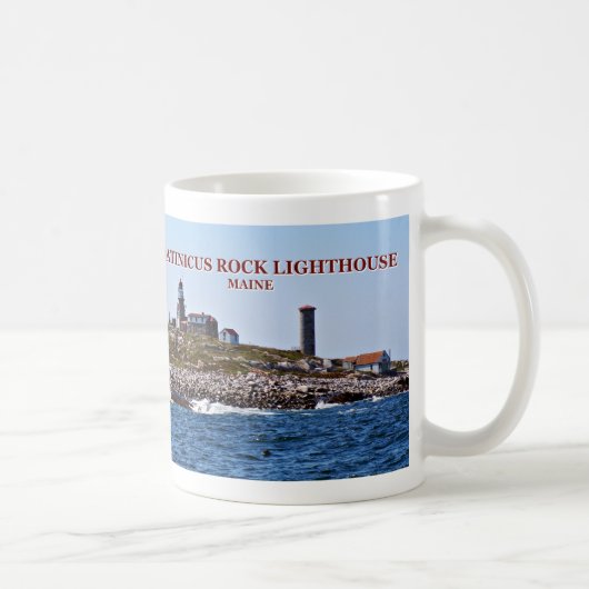 メーンマグMatinicus Rock Light House コーヒーマグカップ (右)