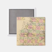 メーン州サマーセット マグネット (正面/裏面)