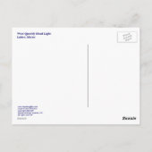 メーン州ルベックからの挨拶 ポストカード (裏面)