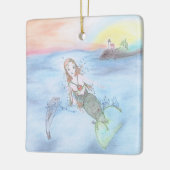 メーン沖の人魚 セラミックオーナメント (左)