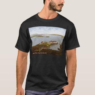 メーン1906年ムーセヘッドレイクヴィンテージ Tシャツ