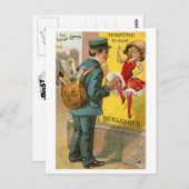 「メー忙しルマン」 ポストカード (正面/裏面)