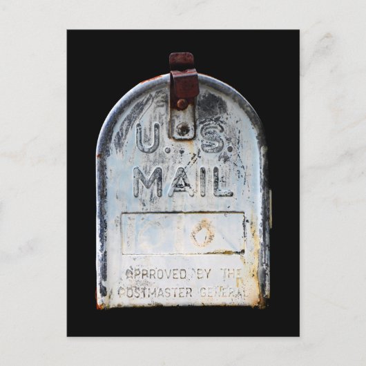 メー素朴ルボックスポートレート ポストカード (正面)