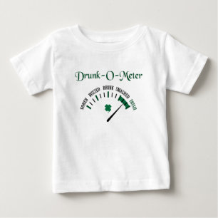 メー飲トル ベビーTシャツ