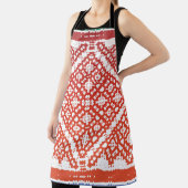 メ伝統的華美キシカンタラベラモダンデザイン エプロン (インサイチュ)