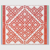 メ伝統的華美キシカンタラベラモダンデザイン ラッピングペーパー (フラット)