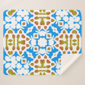 メ伝統的華美キシカンタラベラユニバーサルデ シェルパブランケット (正面(横))