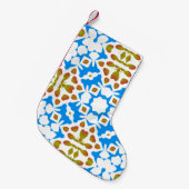 メ伝統的華美キシカンタラベラユニバーサルデ スモールクリスマスストッキング (正面 (吊り時))