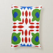 メ伝統的華美キシカンタラベラ手描き アクセントクッション (裏面(縦))