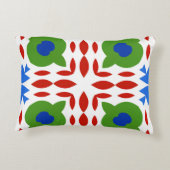 メ伝統的華美キシカンタラベラ手描き アクセントクッション (裏面)